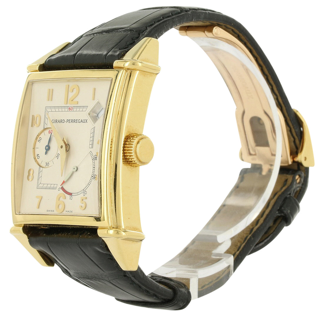 Girard Perregaux 45 Power Reserve 2585 18K Yellow Gold