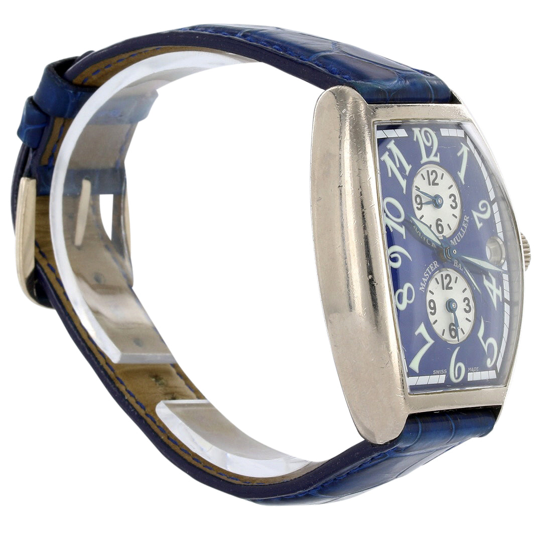 Franck Muller Master Banker 18K White Gold