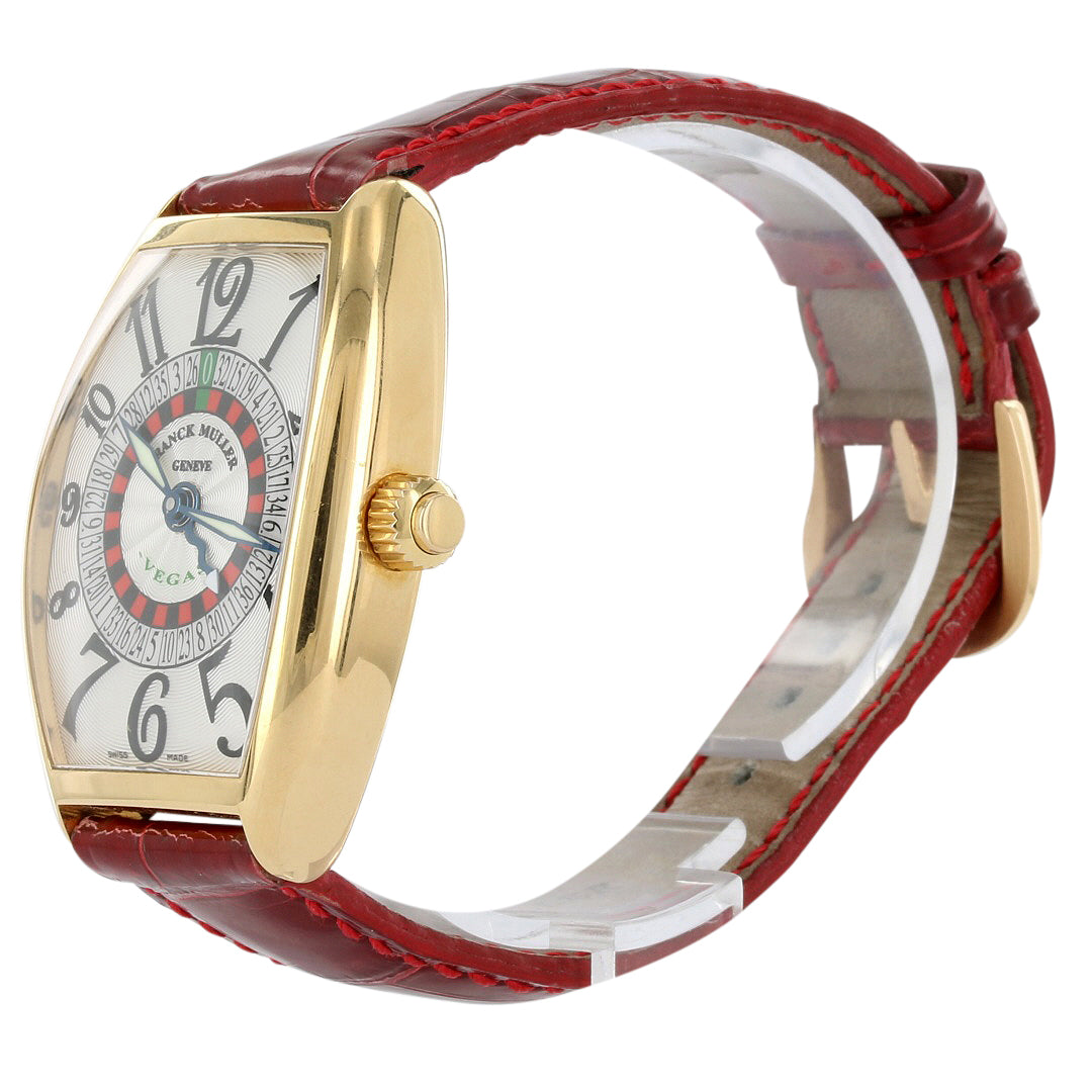 Franck Muller 5850 Vegas 18K Yellow Gold