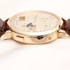 A Lange & Sohne 139.032 Grand Lange 1 Moonphase 18K Rose Gold Second Hand Watch Collectors 5