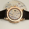 A Lange Sohne Time Zone 1 18K Rose Gold Second Hand Watch Collectors 7