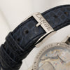A. Lange & Söhne Pave Diamond & Sapphire 18K White Gold Second Hand Watch Collectors 10