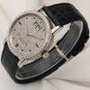 A. Lange & Söhne Pave Diamond & Sapphire 18K White Gold Second Hand Watch Collectors 3
