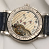A. Lange & Söhne Pave Diamond & Sapphire 18K White Gold Second Hand Watch Collectors 7