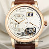 A.Lange & Sohne Tourbillon 18K Rose Gold Second Hand Watch Collectors 2