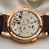 A.Lange & Sohne Tourbillon 18K Rose Gold Second Hand Watch Collectors 9