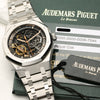 AP Skeleton Stainless Steel Second Hand Watch Collectors 10