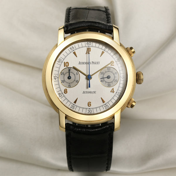 Audemars Piguet 18K Yellow gold Chronograph Second Hand Watch Collectors 1