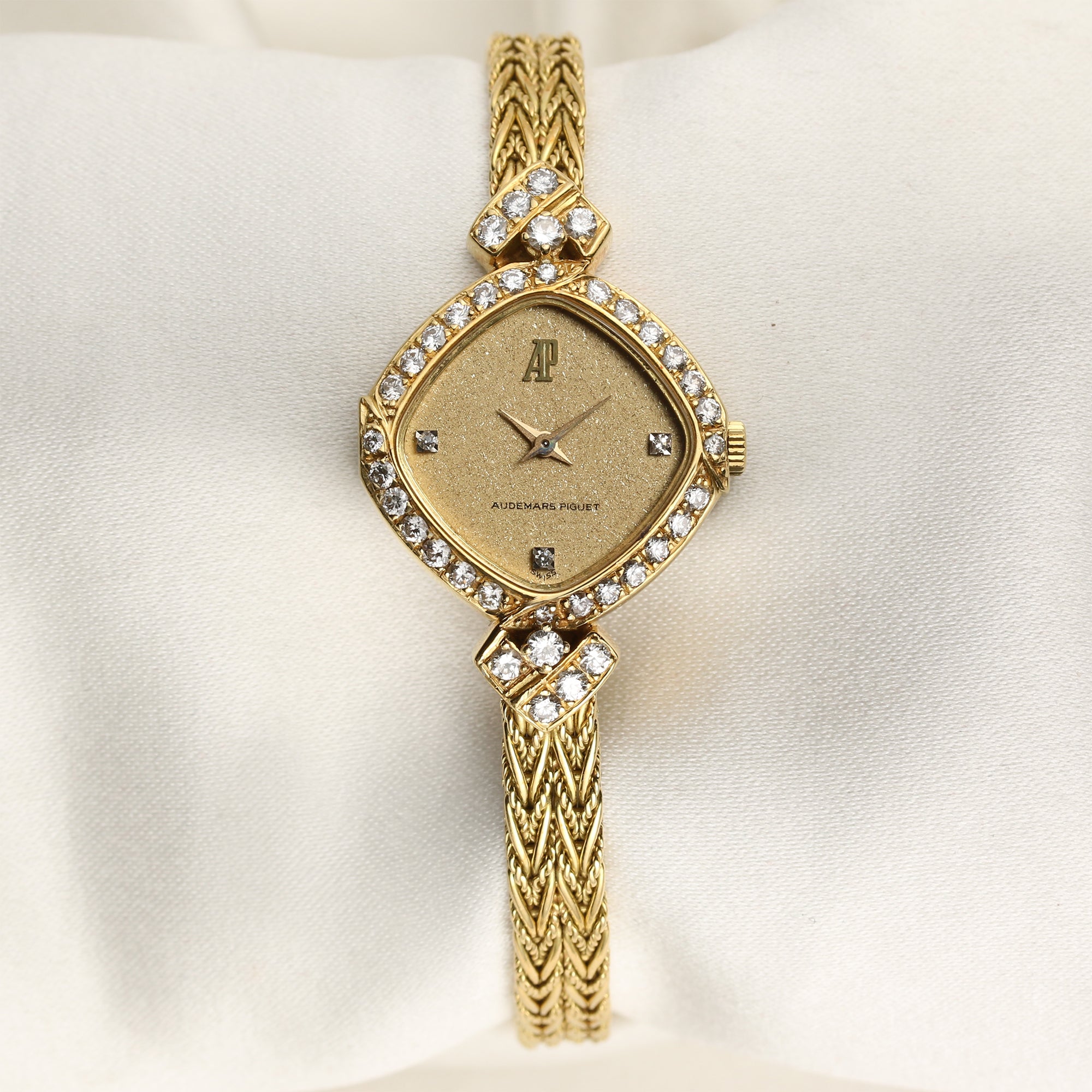 Audemars Piguet Diamond Dial Second Hand Watch Collectors 1
