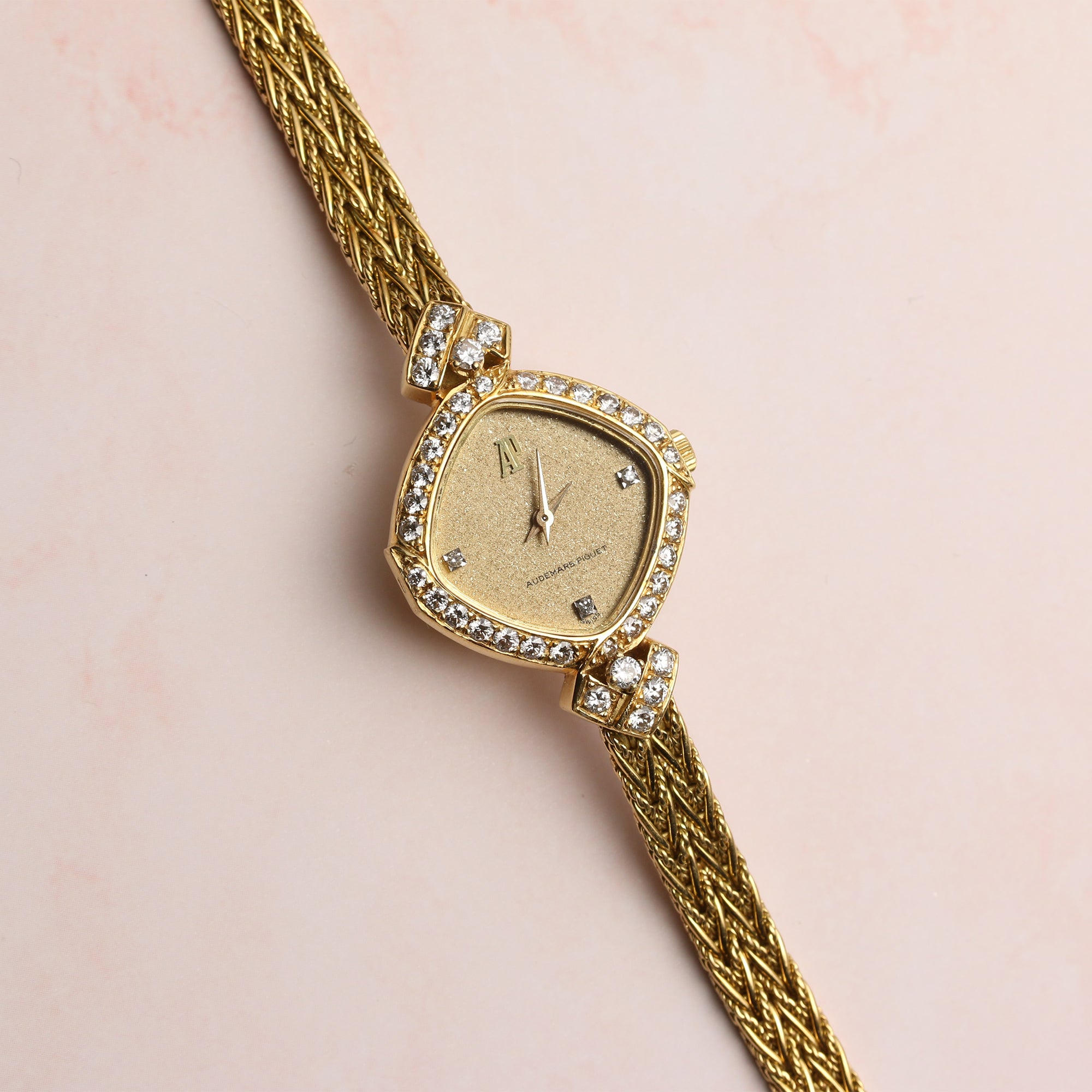 Audemars Piguet Diamond Dial Second Hand Watch Collectors 3