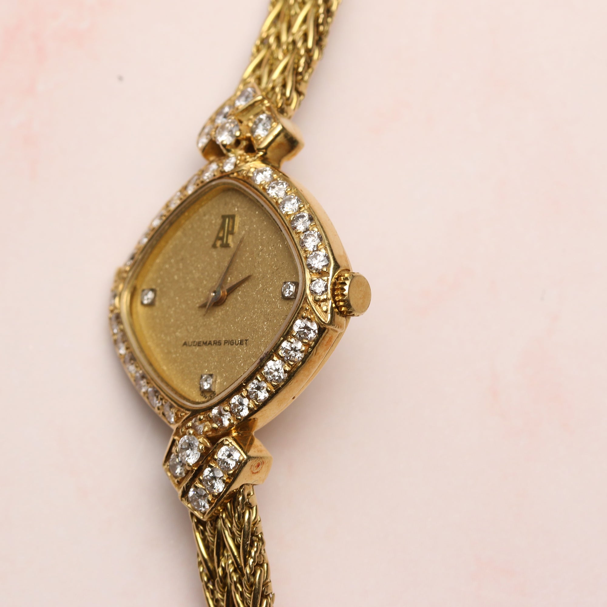 Audemars Piguet Diamond Dial Second Hand Watch Collectors 4