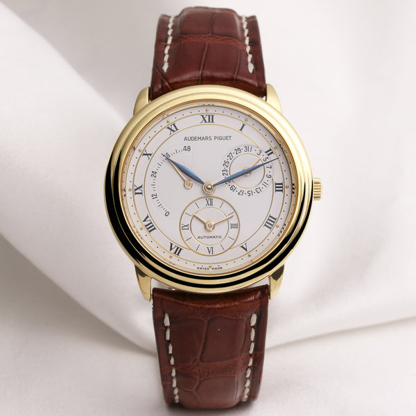 Audemars Piguet Jules Dual Time BA25685 18K Yellow Gold Second Hand Watch Collectors 1 (1)