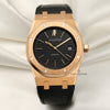 Audemars Piguet Royal Oak 18K Rose Gold Second Hand Watch Collectors 1