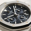 Audemars Piguet Royal Oak Chronograph Stainless Steel Black Dial Second Hand Watch Collectors 8