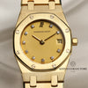Audemars Piguet Royal Oak Diamond Dial 18K Yellow Gold Second Hand Watch Collectors 2
