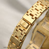 Audemars Piguet Royal Oak Diamond Dial 18K Yellow Gold Second Hand Watch Collectors 8