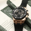 Audemars Piguet Royal Oak Offshore 18K Rose Gold Second Hand Watch Collectors 11