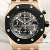 Audemars Piguet Royal Oak Offshore 18K Rose Gold Second Hand Watch Collectors 2