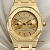 Audemars Piguet Royal Oak Offshore 18K Yellow Gold Second Hand Watch Collectors 2