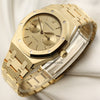 Audemars Piguet Royal Oak Offshore 18K Yellow Gold Second Hand Watch Collectors 3