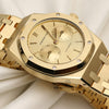 Audemars Piguet Royal Oak Offshore 18K Yellow Gold Second Hand Watch Collectors 5