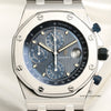 Audemars Piguet Royal Oak Offshore Chronograph Blue Dial Stainless Steel Second Hand Watch Collectors 2