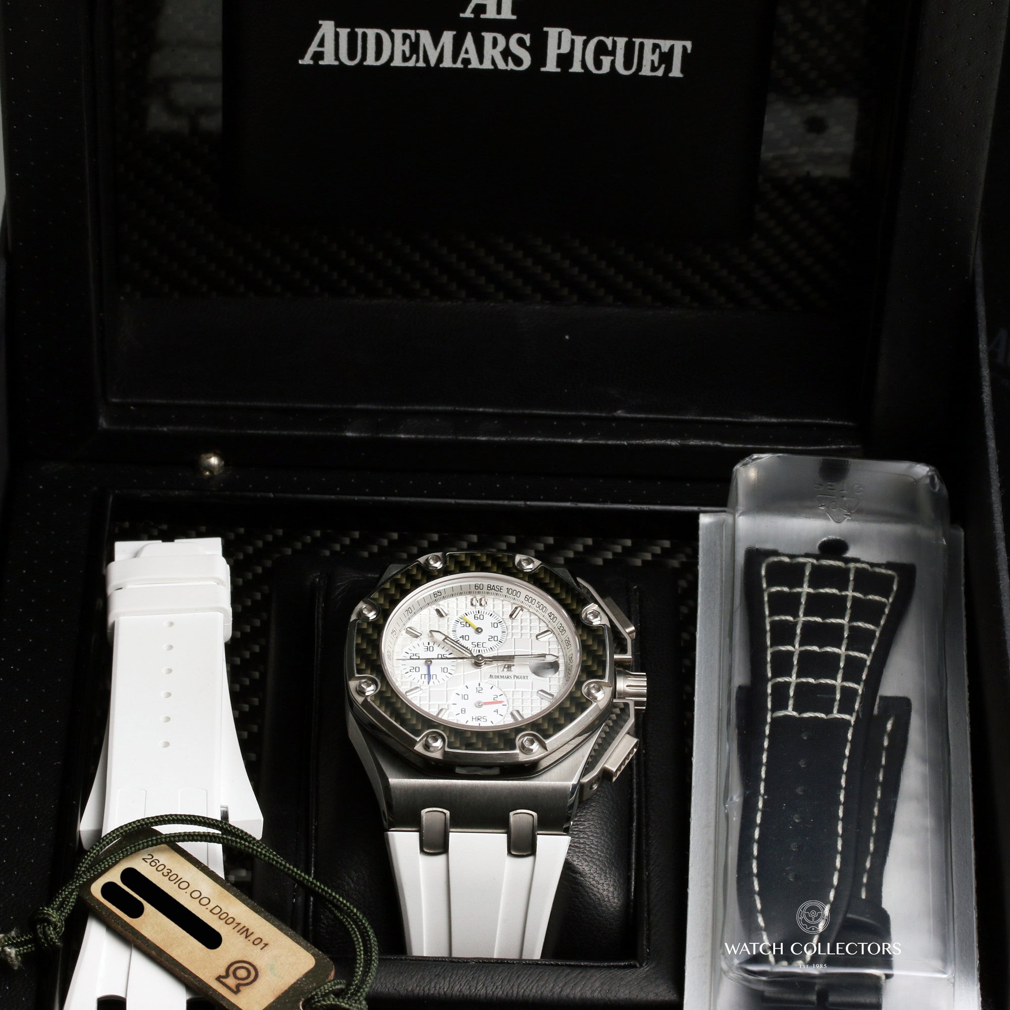 Full Set Audemars Piguet Royal Oak Offshore Juan Pablo Montoya Limited Edition 26030IO.OO.D001IN.01