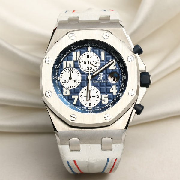 Audemars Piguet Royal Oak Offshore Porto Cervo Stainless Steel Second Hand Watch Collectors 1