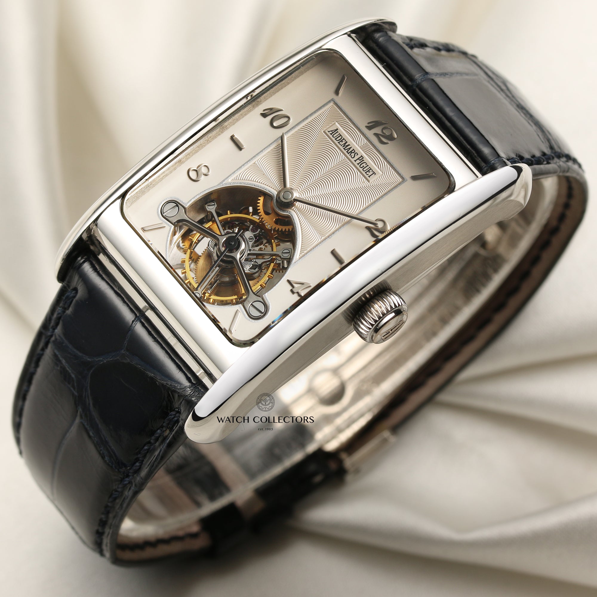 Audemars Piguet Tourbillon Platinum Second Hand Watch Collectors 3