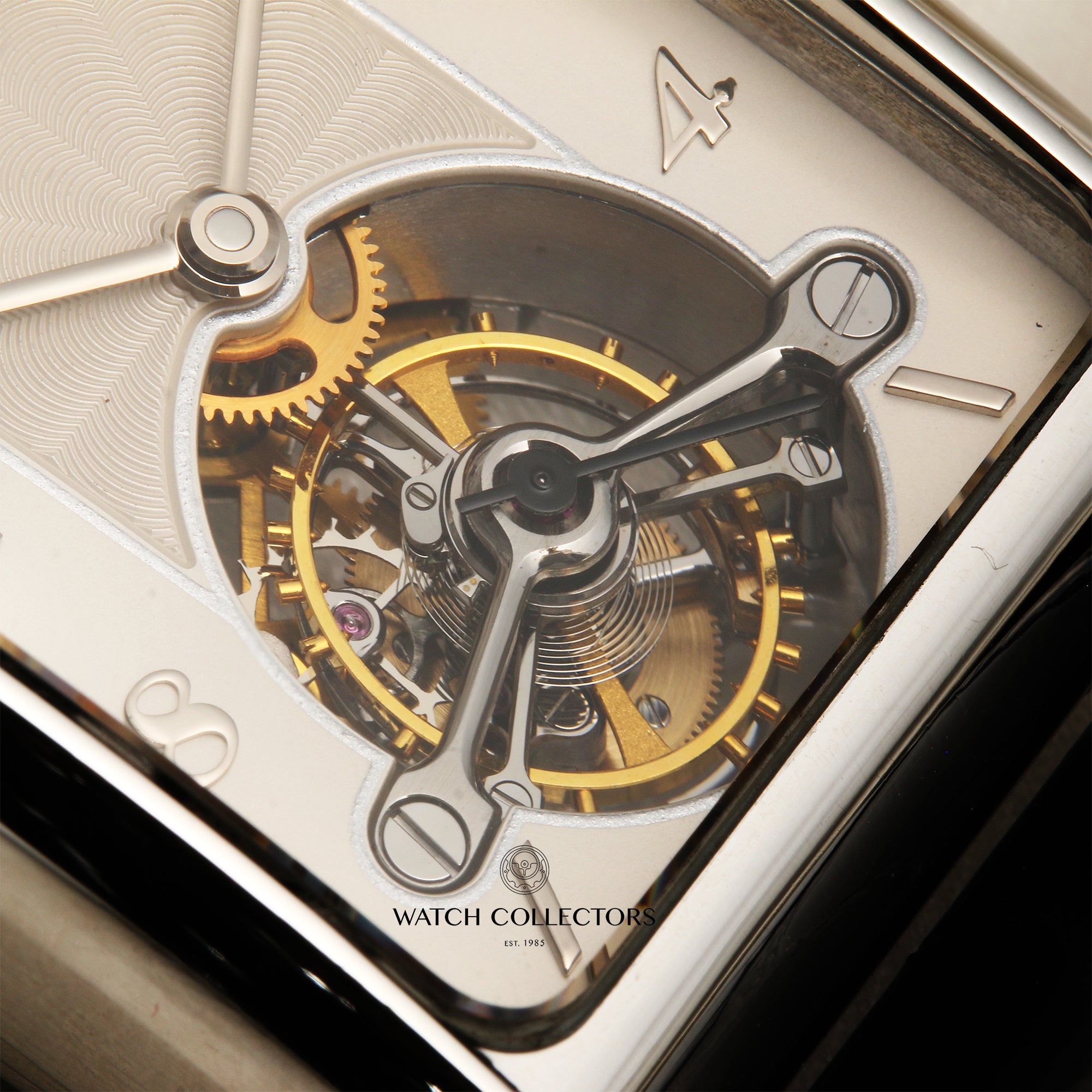 Audemars Piguet Tourbillon Platinum Second Hand Watch Collectors 5