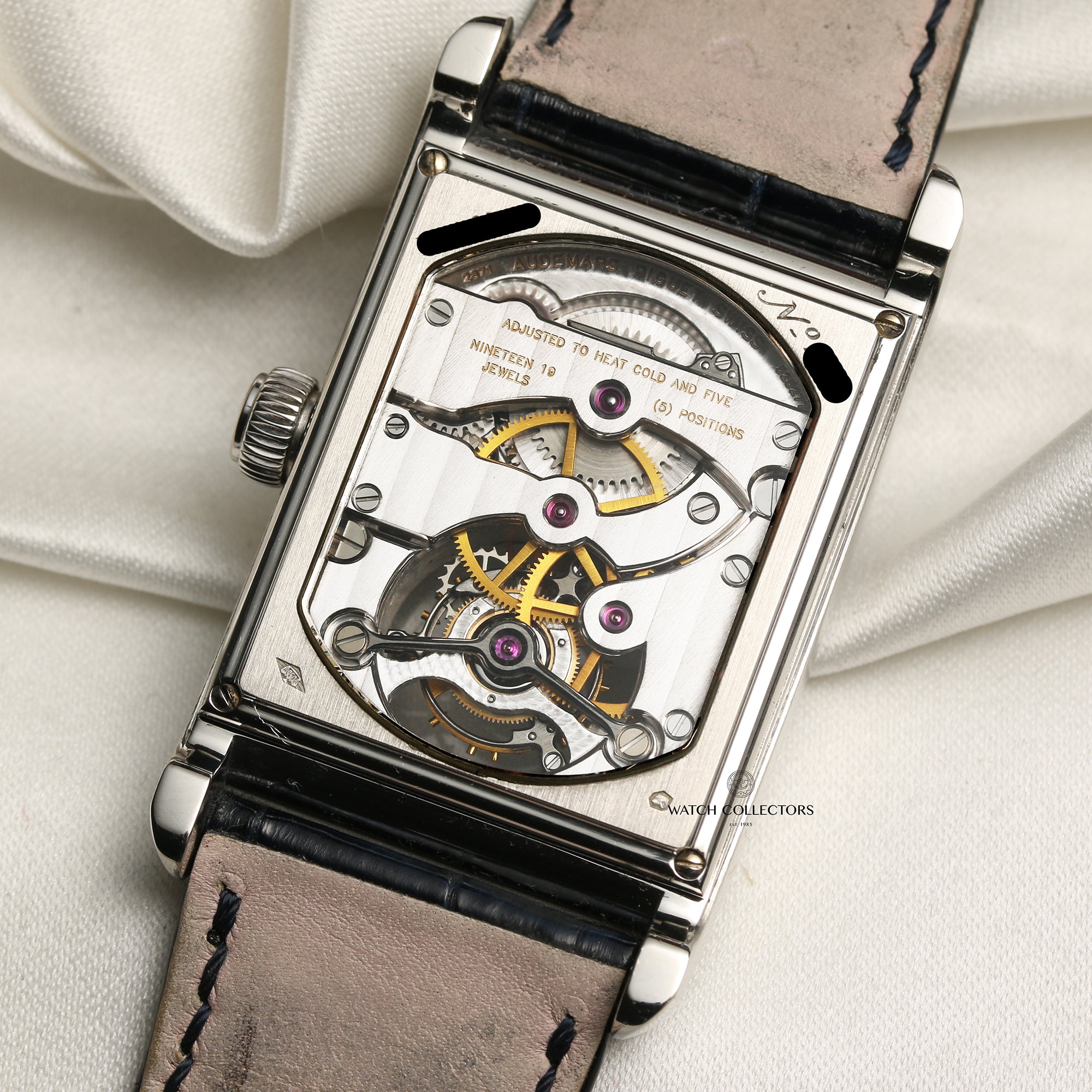 Audemars Piguet Tourbillon Platinum Second Hand Watch Collectors 8