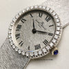 Baume & Mercier 18K White Gold Diamond Bezel Second Hand Watch Collectors 4