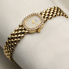 Baume & Mercier 18K Yellow Gold Diamond Bezel Second Hand Watch Collectors 3