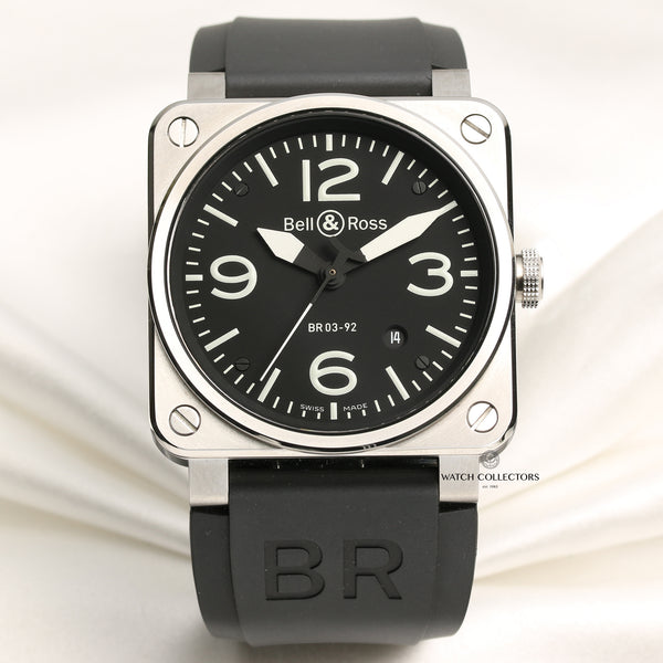 Bell & Ross Stainless Steel Second Hand Watch Collectors 1
