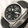 Bell & Ross Stainless Steel Second Hand Watch Collectors 4