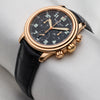 Blackpain Flyback 18K rose gold second hand watch collectors 3