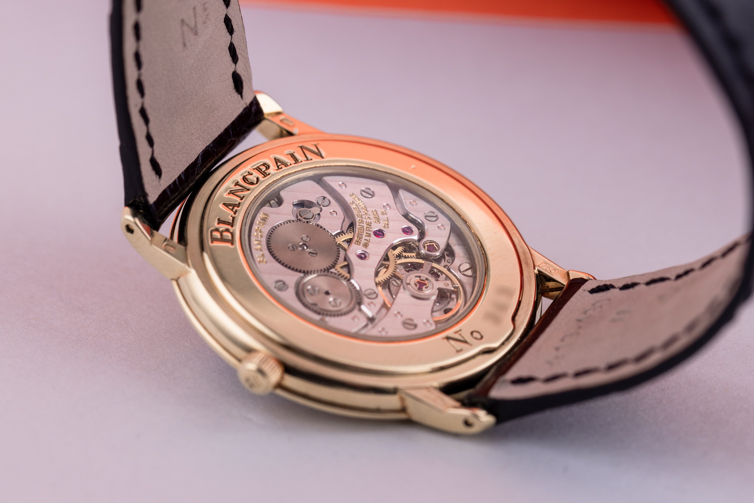 Blancpain Villeret Ultra Slim | Mother of Pearl Roman Numeral Dial | 33.5mm | 18k Yellow Gold