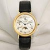 Breguet 18K Yellow Gold Moonphase Second Hand Watch Collectors 1