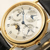 Breguet 18K Yellow Gold Moonphase Second Hand Watch Collectors 4