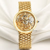 Breguet 18K Yellow Gold Skeleton Diamond Dial Second Hand Watch Collectors 1