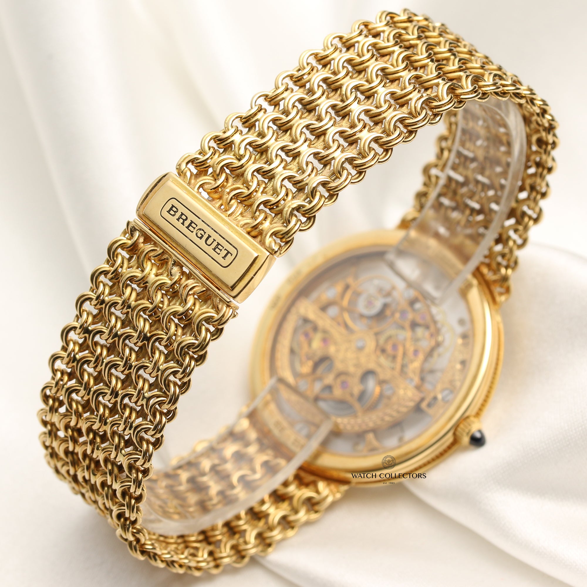 Louis Vuitton Skeleton Auto Unisex Wrist Watch Very Rare Full Box Set.