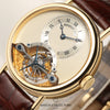 Breguet Tourbillon 3350 18K Yellow Gold Second Hand watch Collectors 4