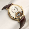 Breguet Tourbillon 3350 18K Yellow Gold Second Hand watch Collectors 5