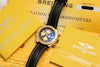 Breitling 18K Rose Gold Second Hand Watch Collectors 10
