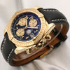 Breitling 18K Rose Gold Second Hand Watch Collectors 3