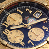Breitling 18K Rose Gold Second Hand Watch Collectors 5