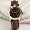 Breitling Montbrillant R41370 18K Rose Gold Second Hand Watch Collectors 1