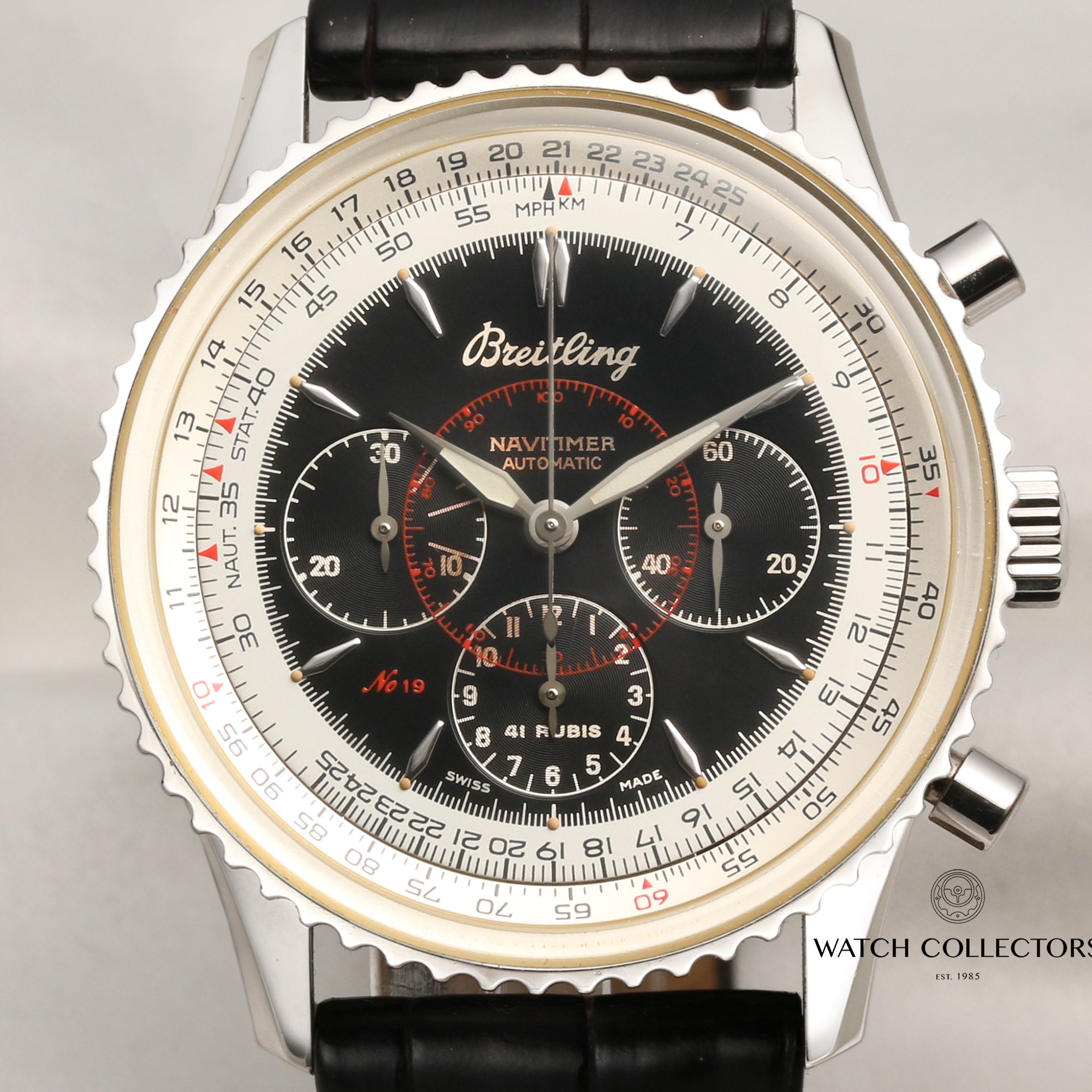 Breitling Navitimer Platinum Second Hand Watch Collectors 2