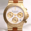 Bulgari Diagono Chronograph CH35G 18K Yellow Gold Second Hand Watch Collectors 1 (2)