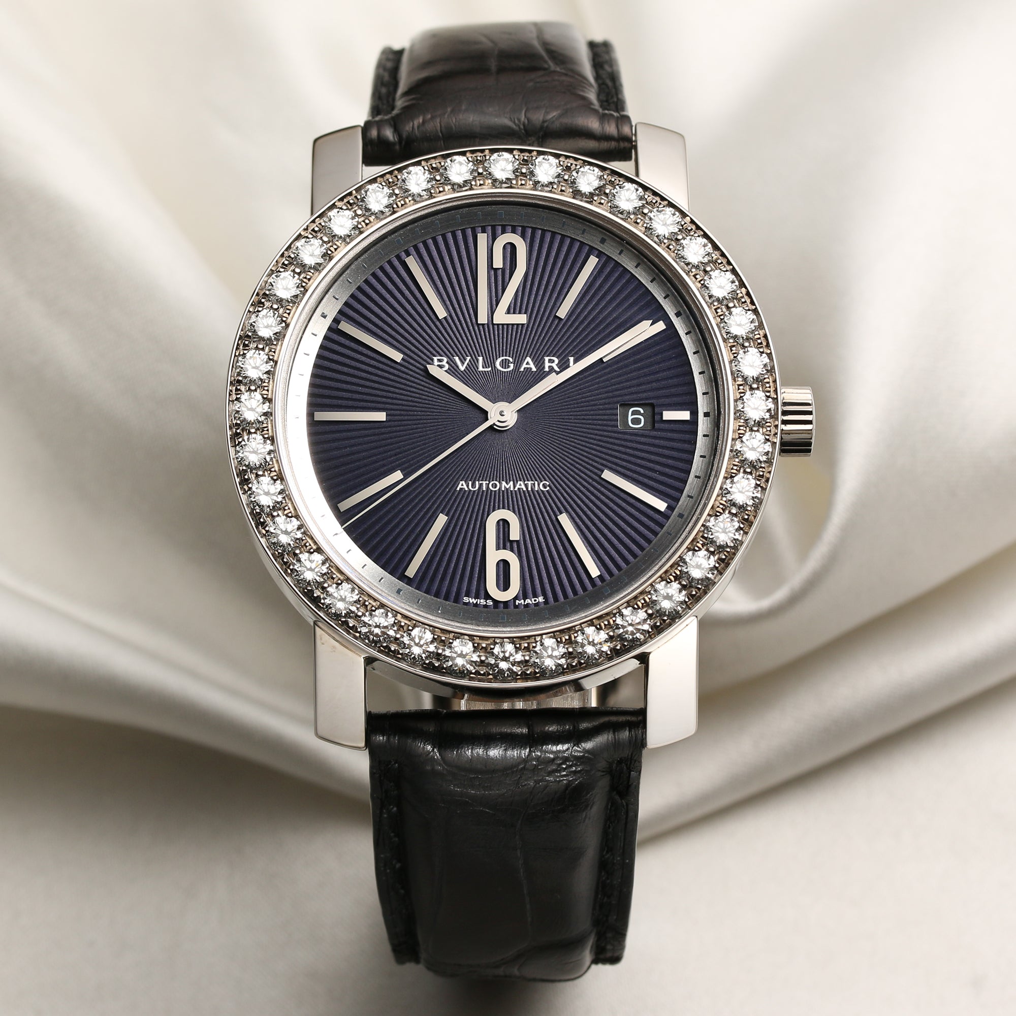Bvlgari Diamond Bezel Second Hand Watch Collectors 1